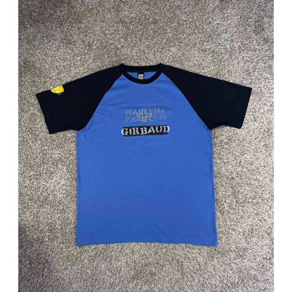 Vintage Y2K Marithé François Girbaud Graphic Print Logo T-Shirt Size 2XL Hip Hop